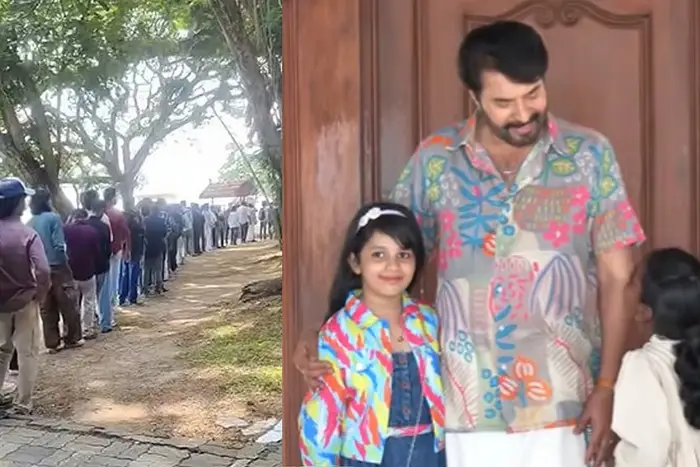 ആവേശമായി 'മെഗാ ഫോട്ടോഷൂട്ട്'; ആയിരക്കണക്കിന് ആരാധകർക്കൊപ്പം മമ്മൂക്ക